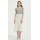 ソリッドカラーのソフトショートスタイルピュアカシミアの女性のドレス