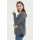 Oversize-Pullover aus reinem Kaschmir für Frauen mit einfarbiger Farbe