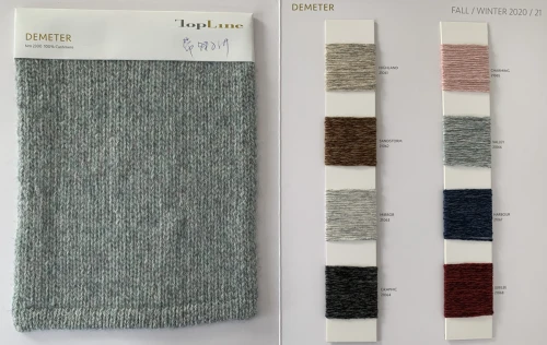 extrafine sustainable luxury 100%cashmere fancy yarn with stock service Nm2300