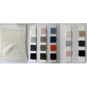 lujo sostenible de alta calidad 56% cachemir 28% algodón 12% fibra de poliamida 2% lentejuelas 2% hilo de fantasía elastán