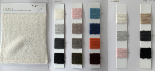 lujo sostenible de alta calidad 56% cachemir 28% algodón 12% fibra de poliamida 2% lentejuelas 2% hilo de fantasía elastán
