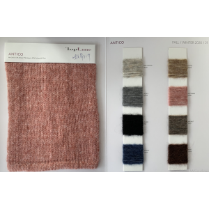 Nueva moda de alta calidad de lujo sostenible 53% lana 17% alpaca 30% hilo de fantasía de fibra de poliamida