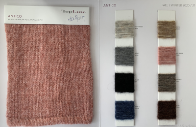 Nueva moda de alta calidad de lujo sostenible 53% lana 17% alpaca 30% hilo de fantasía de fibra de poliamida