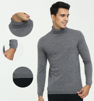 Пуловер мужская Pure Cashmere Basic с капюшоном для повседневного ношения
