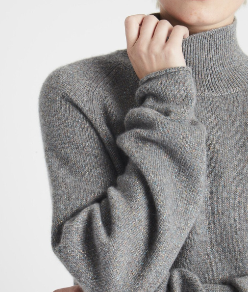 Style a Cashmere Sweater Like a Victoria Model