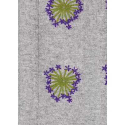 Custom design women 100% pure cashmere cardigan with hand embroidery China vendor