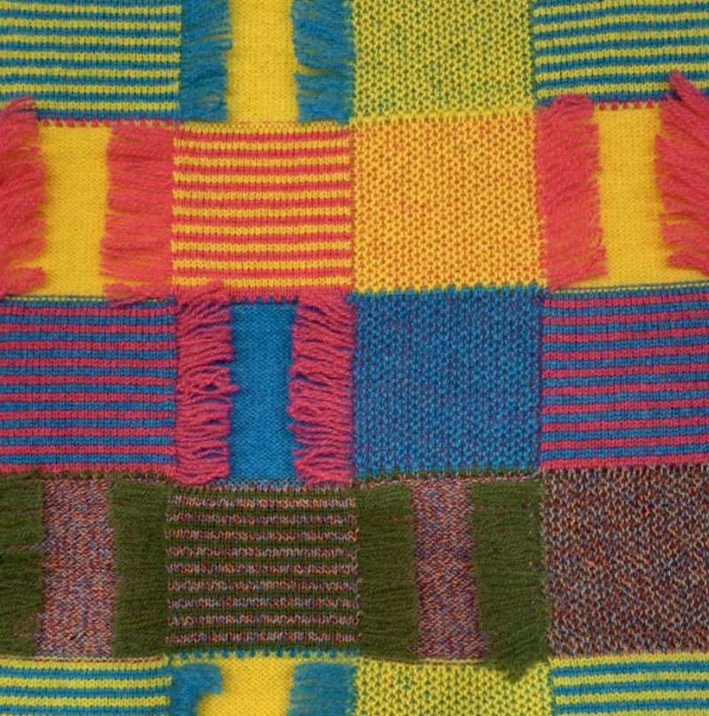 fashion cashmere knit swatch