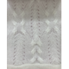 Knitted New Pattern in Moahir Blend White Yarn with new Design
