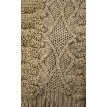 Knitted Latest Pattern in Moahir Blend Yarn with new Design