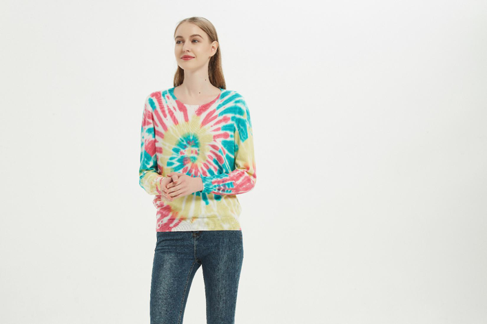 Tie Dye cashmere Pullover