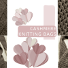 Cashmere knitting bags