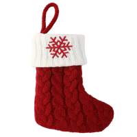 OEM design 100% Cashmere  Christmas -Stocking for fall winter from China