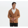 New design high quality mens open front business cashmere sweater blazer from China