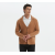 New design high quality mens open front business cashmere sweater blazer from China