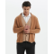 Cusrom design mens business cashmere open front sweater for spring and autum from Chinese vendor