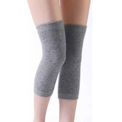 Custom design women's solid colour pure cashmere knee warmers  China Supplier