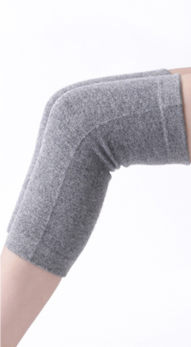 Custom design women's solid colour pure cashmere knee warmers  China Supplier