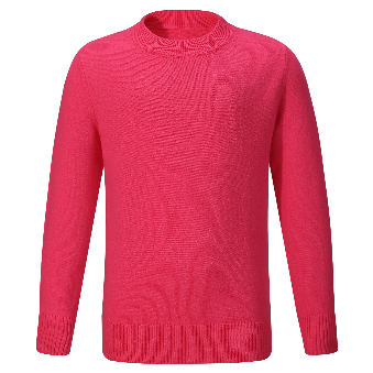 OEM wholesale high quality Kid's Neon Cashmere crewneck sweater from China