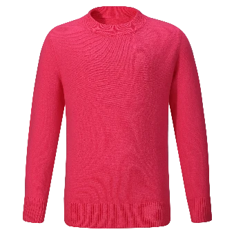 OEM wholesale high quality Kid's Neon Cashmere crewneck sweater from China