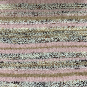 Knitted Pure Cashmere Pattern with new Stripes Design