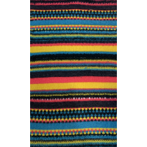 Knitted Cashmere Pattern in pure Cashmere Yarn with new Stripes Design