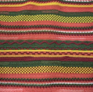 Knitted Cashmere Pattern in 100% Cashmere Yarn with new Stripes Design from china