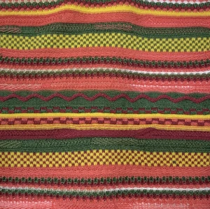 Knitted Cashmere Pattern in 100% Cashmere Yarn with new Stripes Design from china