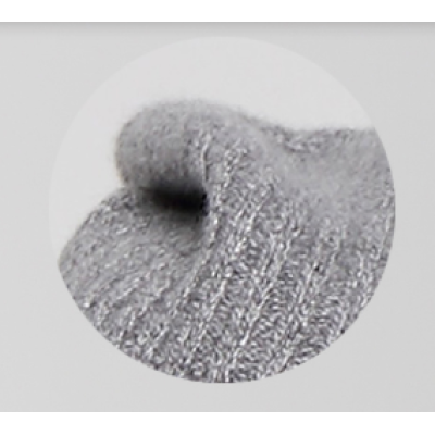 Wholesale Unisex Rib Knit Pure Cashmere Beanie From China