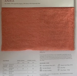 Sustainable Luxury 27%Superfine Alpaca 28%Wool 45%Polyamide Fiber Fancy Yarn Nm13000