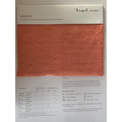 Sustainable Luxury 27%Superfine Alpaca 28%Wool 45%Polyamide Fiber Fancy Yarn Nm13000