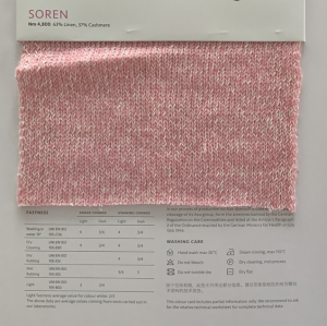 Sustainable Luxury 63%Linen 37%Cashmere Fancy Yarn