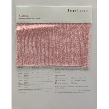 Sustainable Luxury 63%Linen 37%Cashmere Fancy Yarn