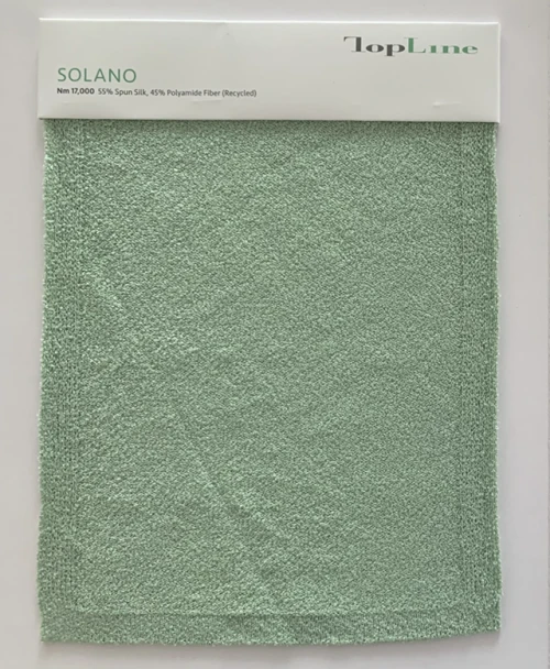 Sustainable 55%Silk 45%Polyamide Fiber Recycled fancy yarn