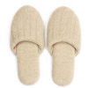 wholesale high-end lounge non-slip luxury fine wool cashmere slippers