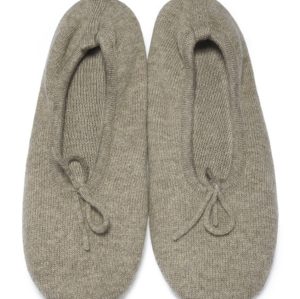 Wholesale ladies high-end luxury pure cashmere slippers