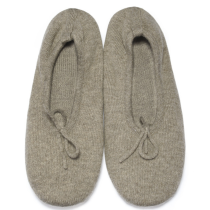 Wholesale ladies high-end luxury pure cashmere slippers