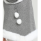 Wholesale Fashion High Quality Women Cashmere Poncho with Fur Collar