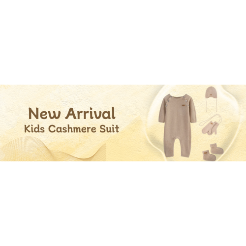 New Arrival Kids Cashmere Suit