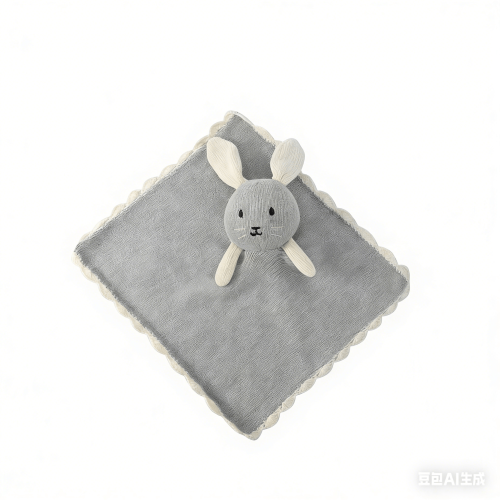 Wholesale high-quality cashmere blend knitted hand towel and toys for babies