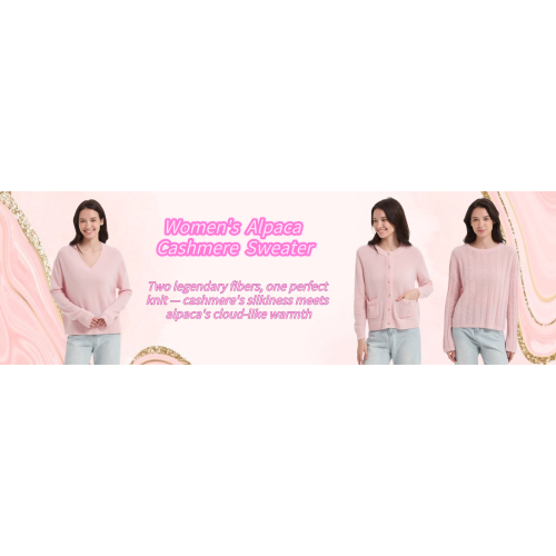 Women's Alpaca Cashmere Sweater