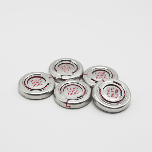 42mm pull ring metal cap /bottle cap for engine oil tin can