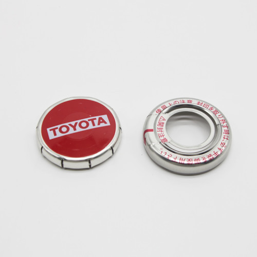 4L Toyota type logo metal pressure cap /iron lids for oil bucket engine oil tin can