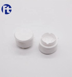 Accept customized colorful plastic flip top cap/oil bottle screw closure