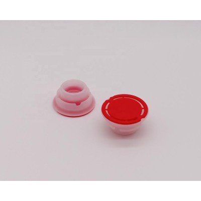 Free sample 32mm red plastic cap for diesel engine oil