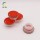 Non spill plastic screw bottle caps flexspout closure with metal tin ring