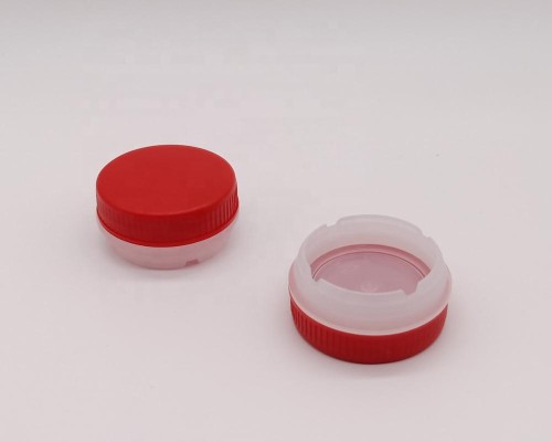 Manufacture 42mm plasti screw cap with ring-pull used to tin cans/bottles/buckets