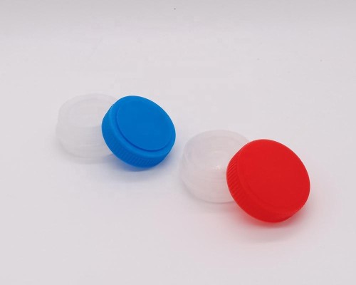Red screw plastic cap for metal glue can 1L 4L