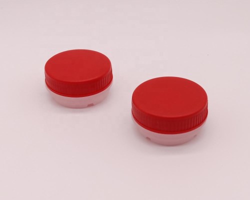 42mm Plastic pull ring screw caps spout for 0.1L to 20L chemical tin can
