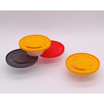 new style 62mm 57mm plastic flexible crimp cover for pail