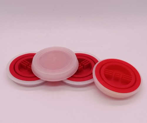 Custom size plastic lubricate oil caps with free sample